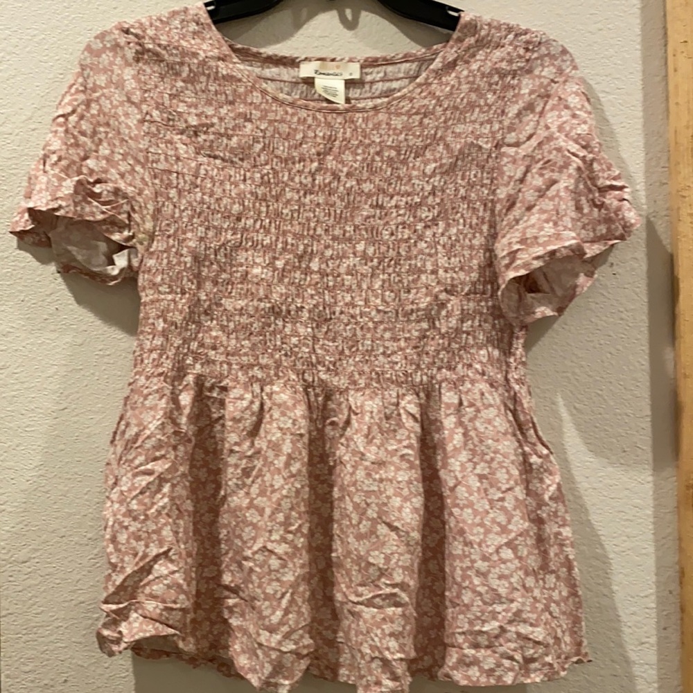 Pink blouse